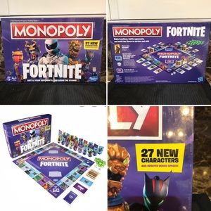 Monopoly~FORTNITE-NEW Edition-NEW SEALED PACKAGE-